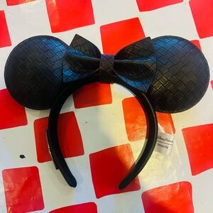 Disney Black Woven Ear Headband